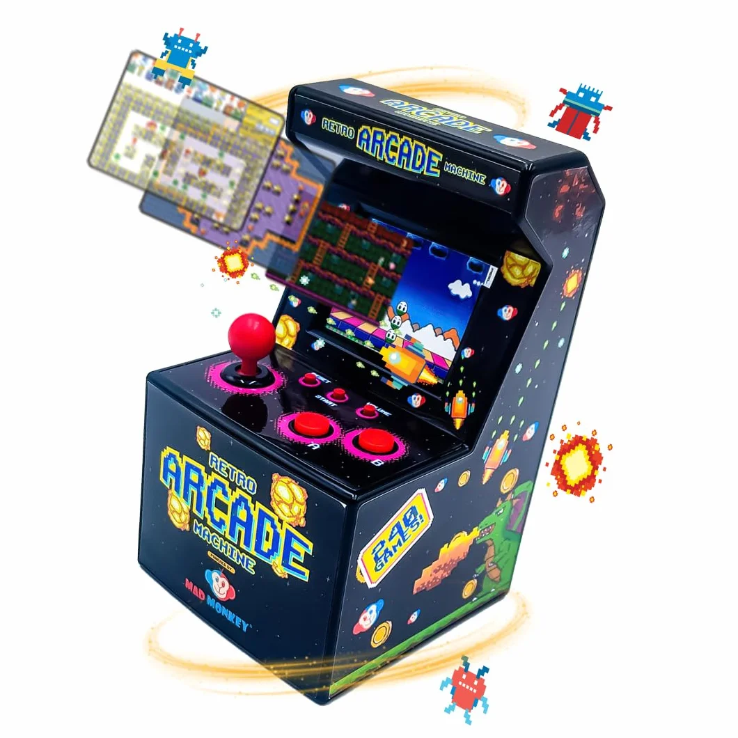 Mini Macchina Arcade - Macchina Arcade retrò da Viaggio - Mad Monkey