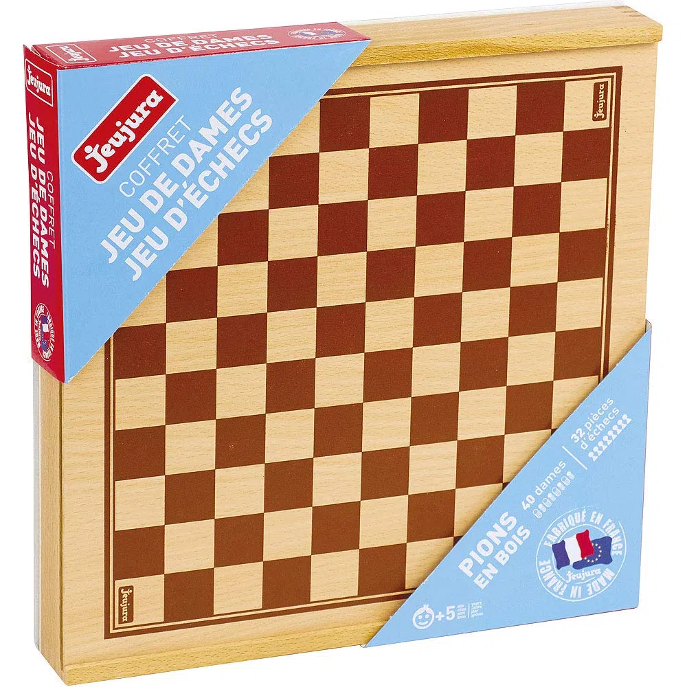 Jeujura - La Dama E Gli Scacchi - Cofanetto in Legno