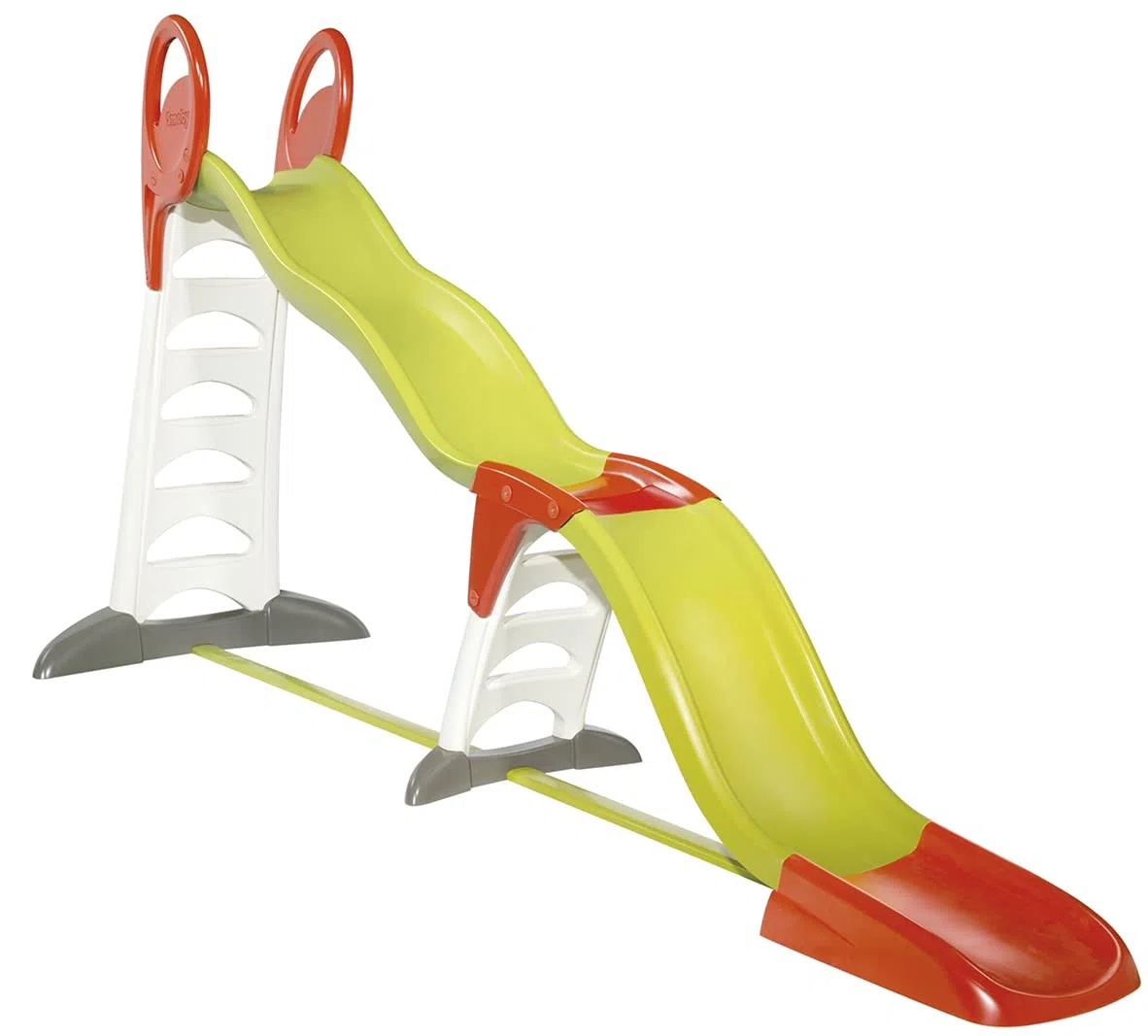Smoby - Scivolo Megagliss 2 in 1, 7600310260, + 2 Anni, Dotato di Scaletta con Gradini Antiscivolo