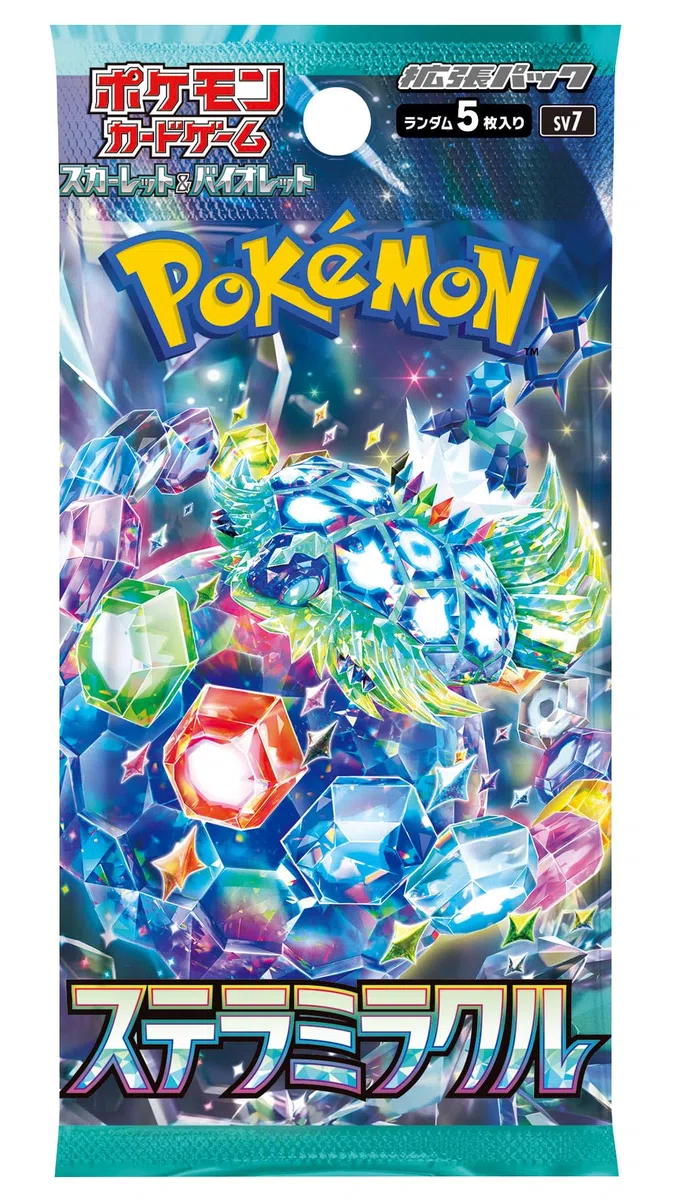 Pokémon Card Game Stellar Miracle Box Scarlet & Violet Bustine di espansione (lingua italiana non garantita)