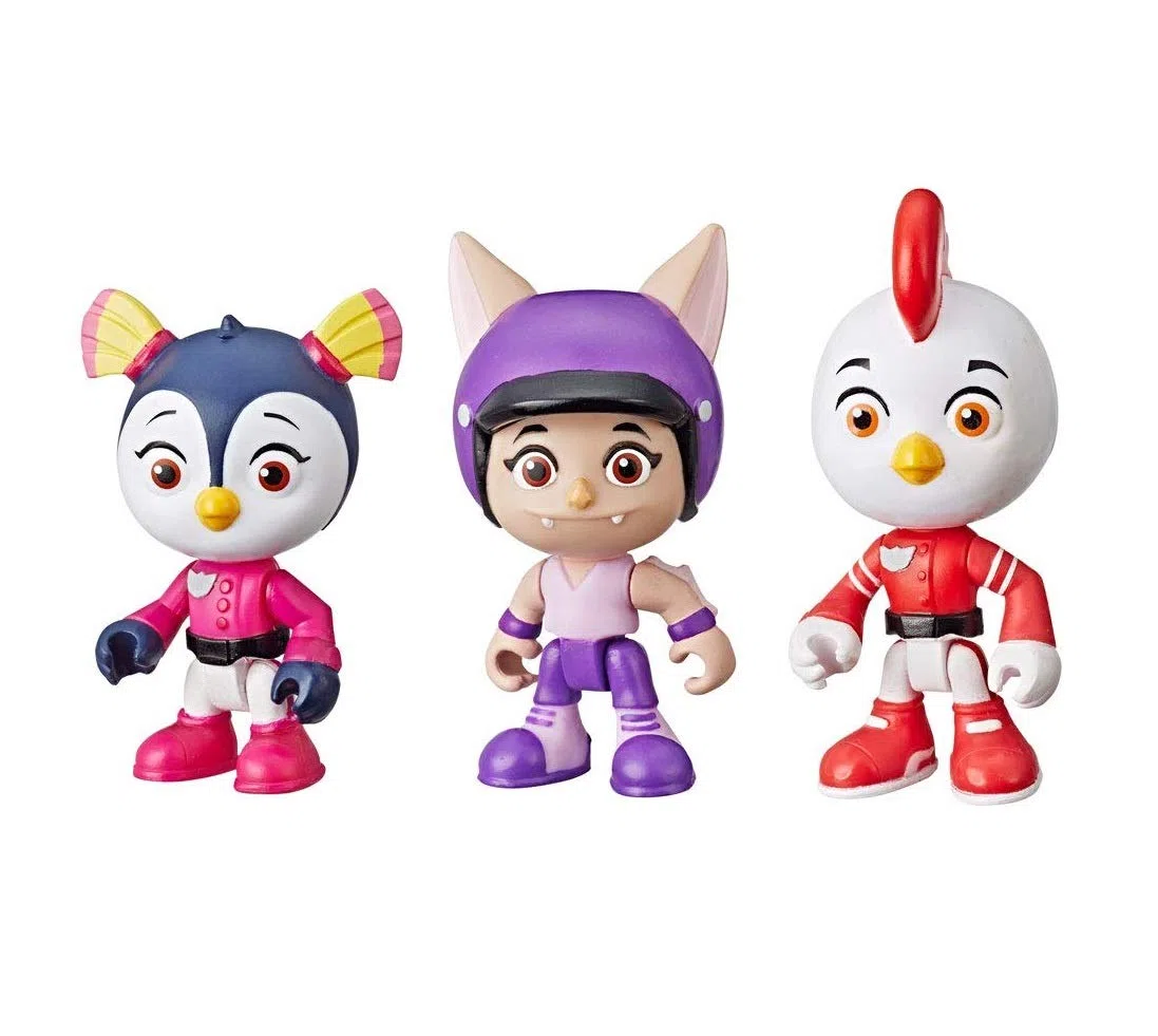 Top Wing hasbro - collection pack da 6 personaggi, 7.5 cm, multicolore