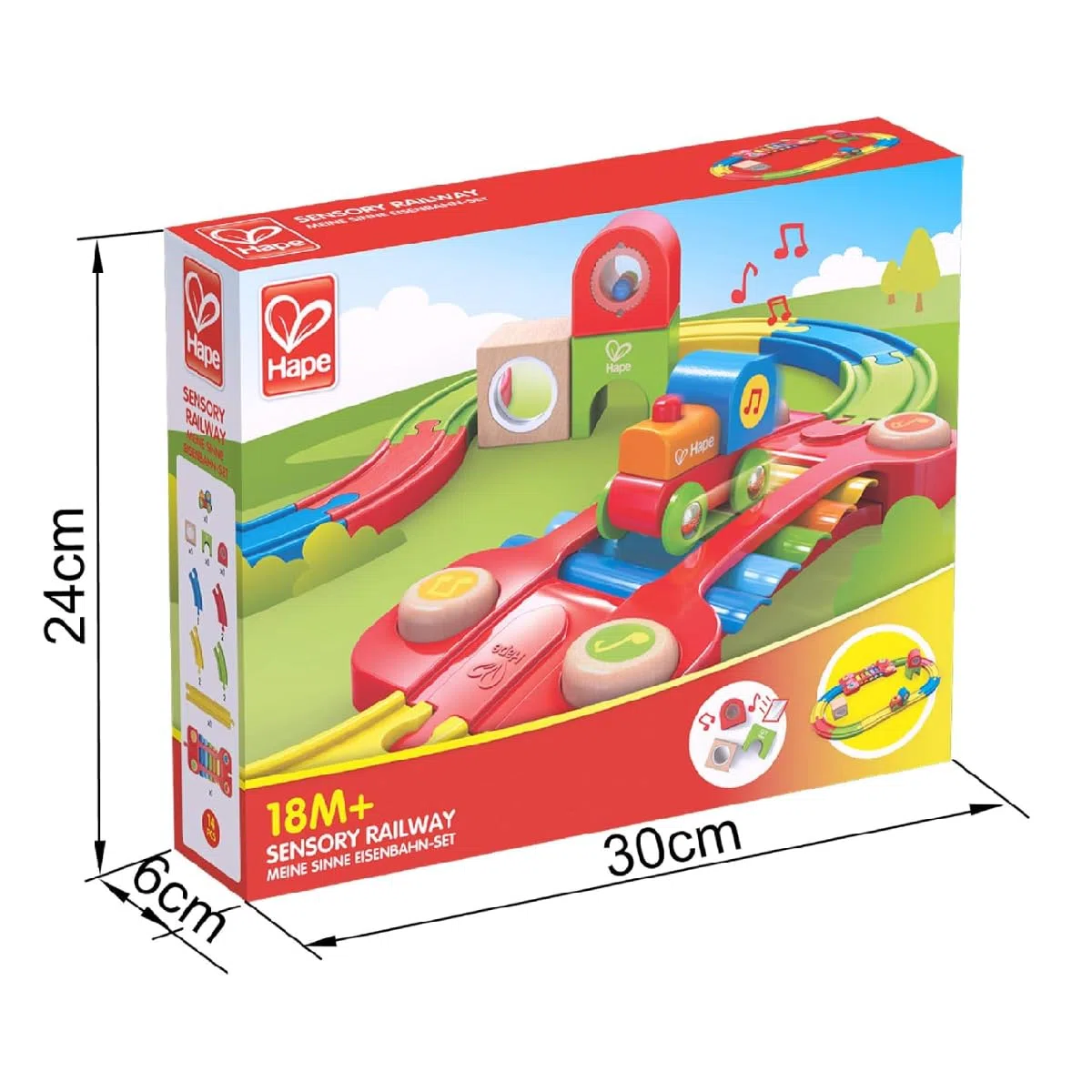 Hape Pista Treno Musicale – Un Viaggio Sensoriale e Sonoro
