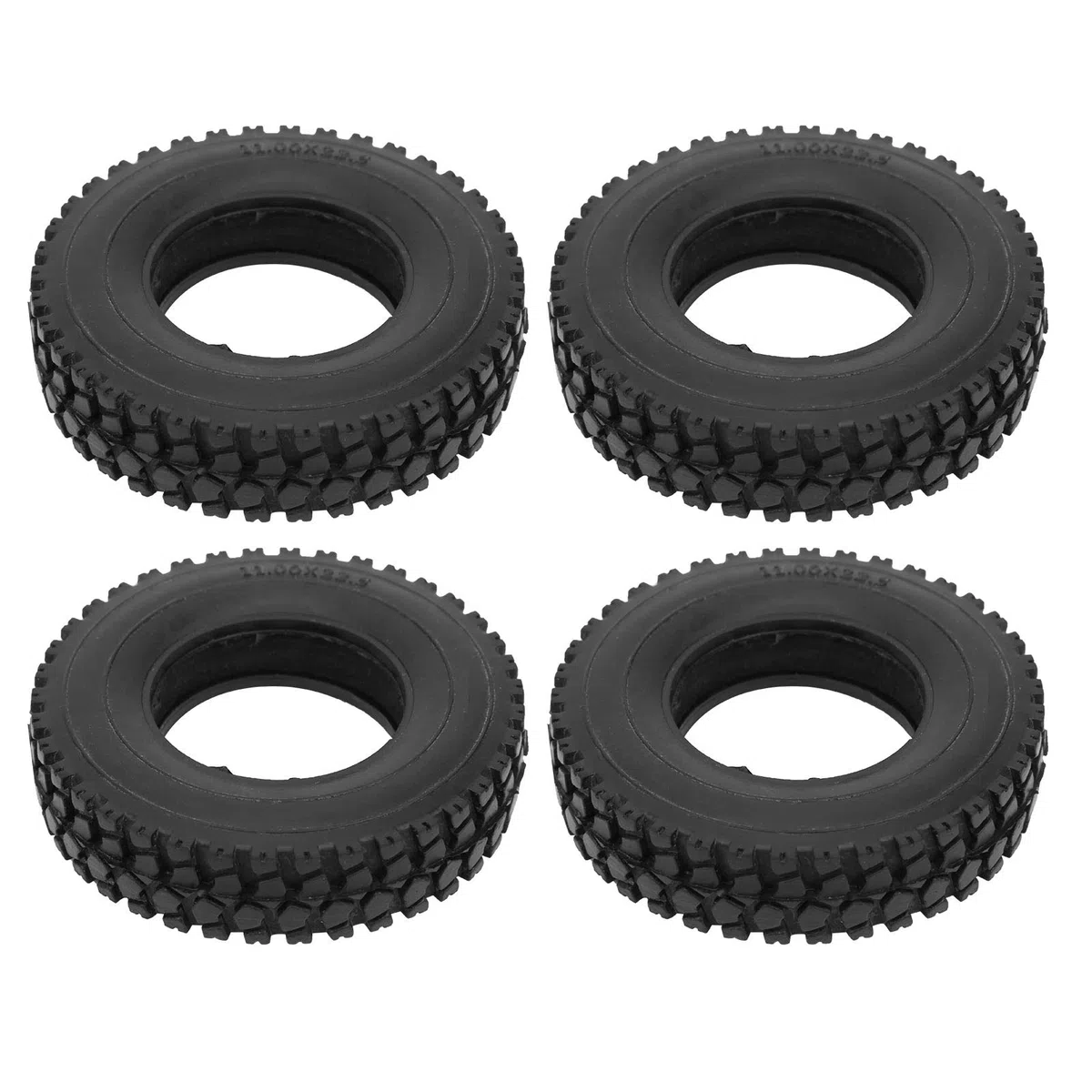 Pneumatico Schiacciato da 20 Mm di Larghezza per Trattore Camion 1/14 RC Auto - Pneumatici in Gomma RC 1/14 Camion, Ruote e Pneumatici