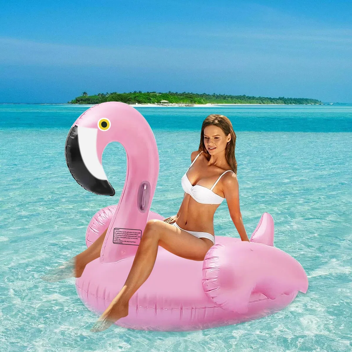 Einhorn Pool Float, Pool Floats Ideal für Schwimmen am Strand am Meer, Pool Party Spielzeug