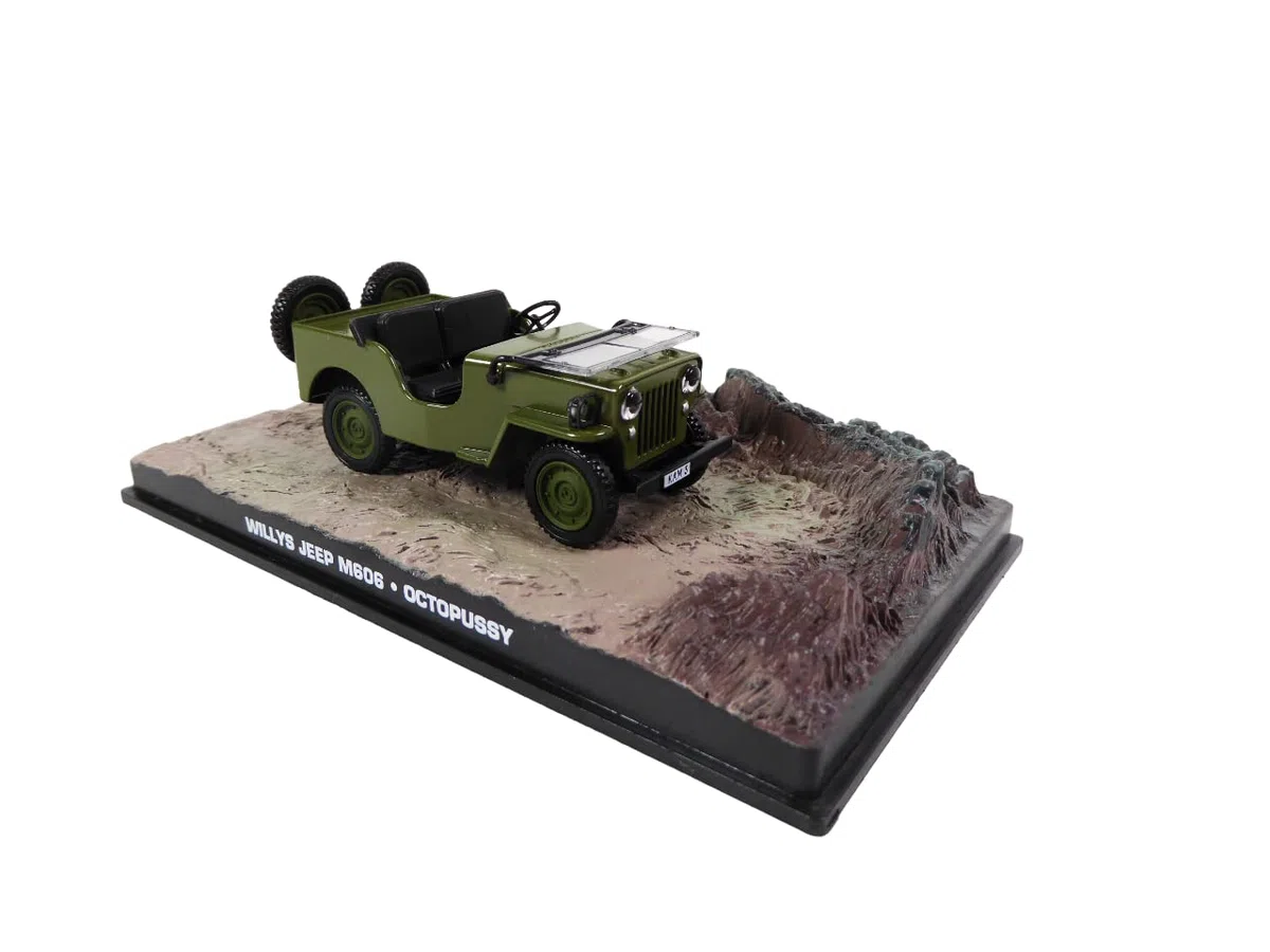 JAMES BOND - Veicolo Militare Compatibile per Jeep Willys M606 1953 007 - Octopussy - DY046SP