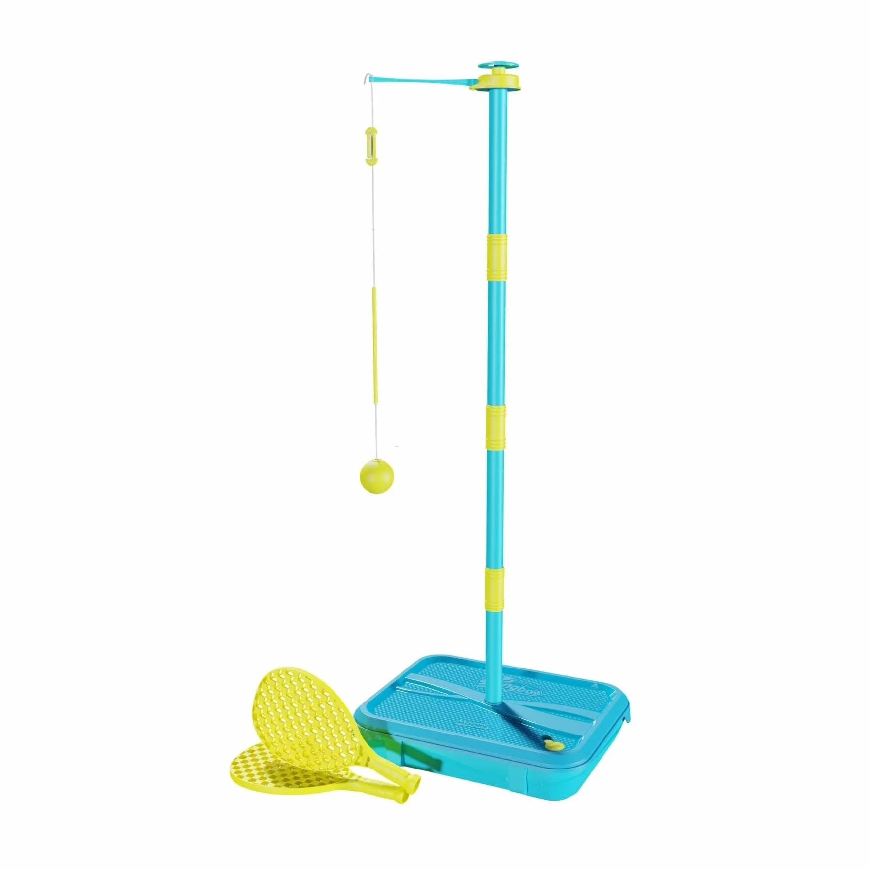 Swingball Early Fun all Surface Junior Set, per Bambini dai 3 Anni in su, introduzione, Palla in Schiuma e Pipistrelli a Mani Piccole, Tangle Free Top Spinner, Base su Tutte Le superfici,