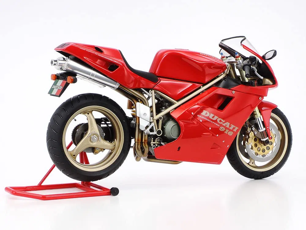 Tamiya 300014068 Ducati Desmo Veicolo 14068 916, Multicolore, Mittel