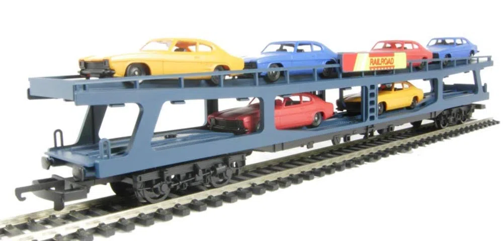 Hornby R6423 Vagone Transporter 00 GaugeBR Trasporto Veicoli Bogie Wagon - Era 7