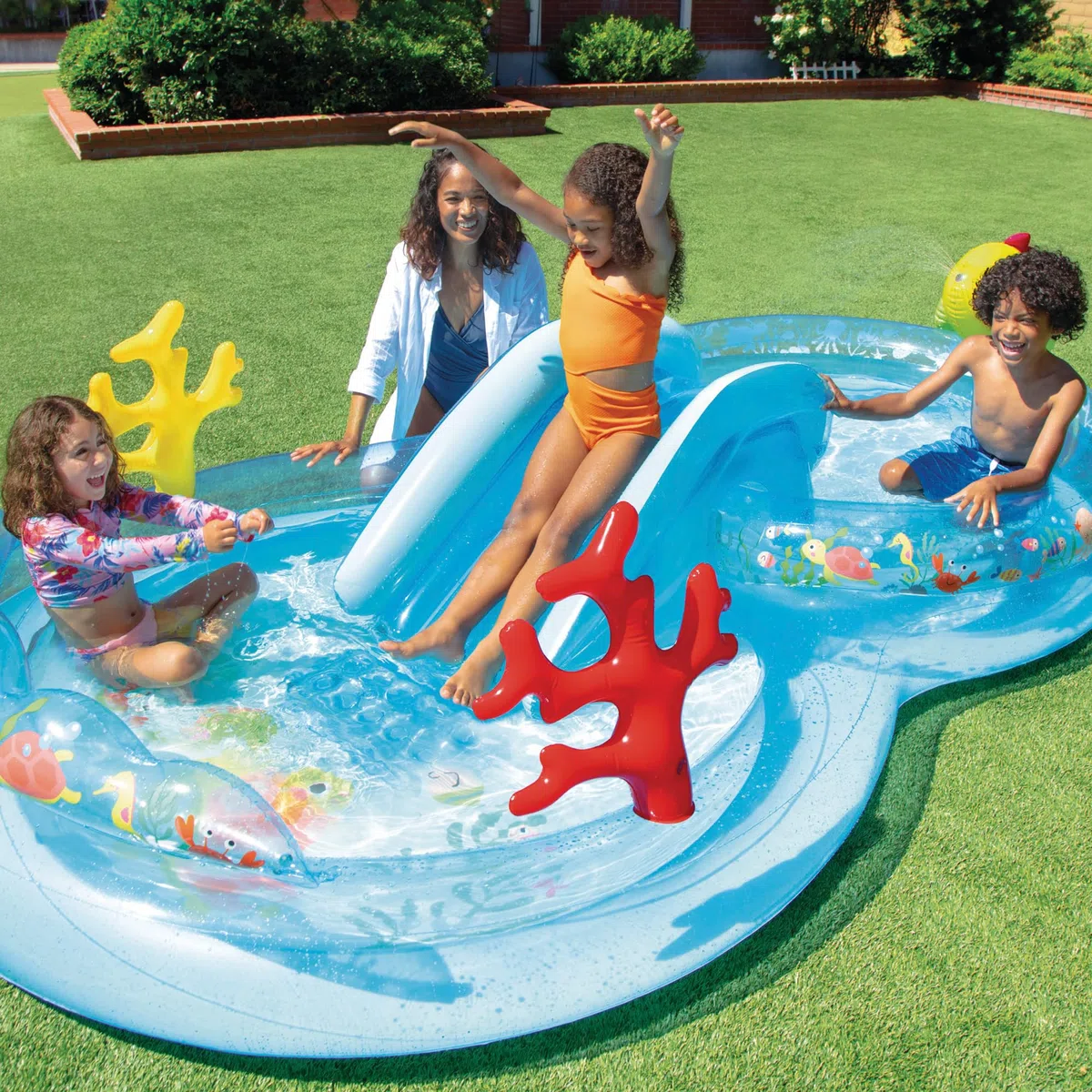 Intex Under The Sea Play Center, Inflated Size: 3.10m x 1.93m x 71cm (56143NP)