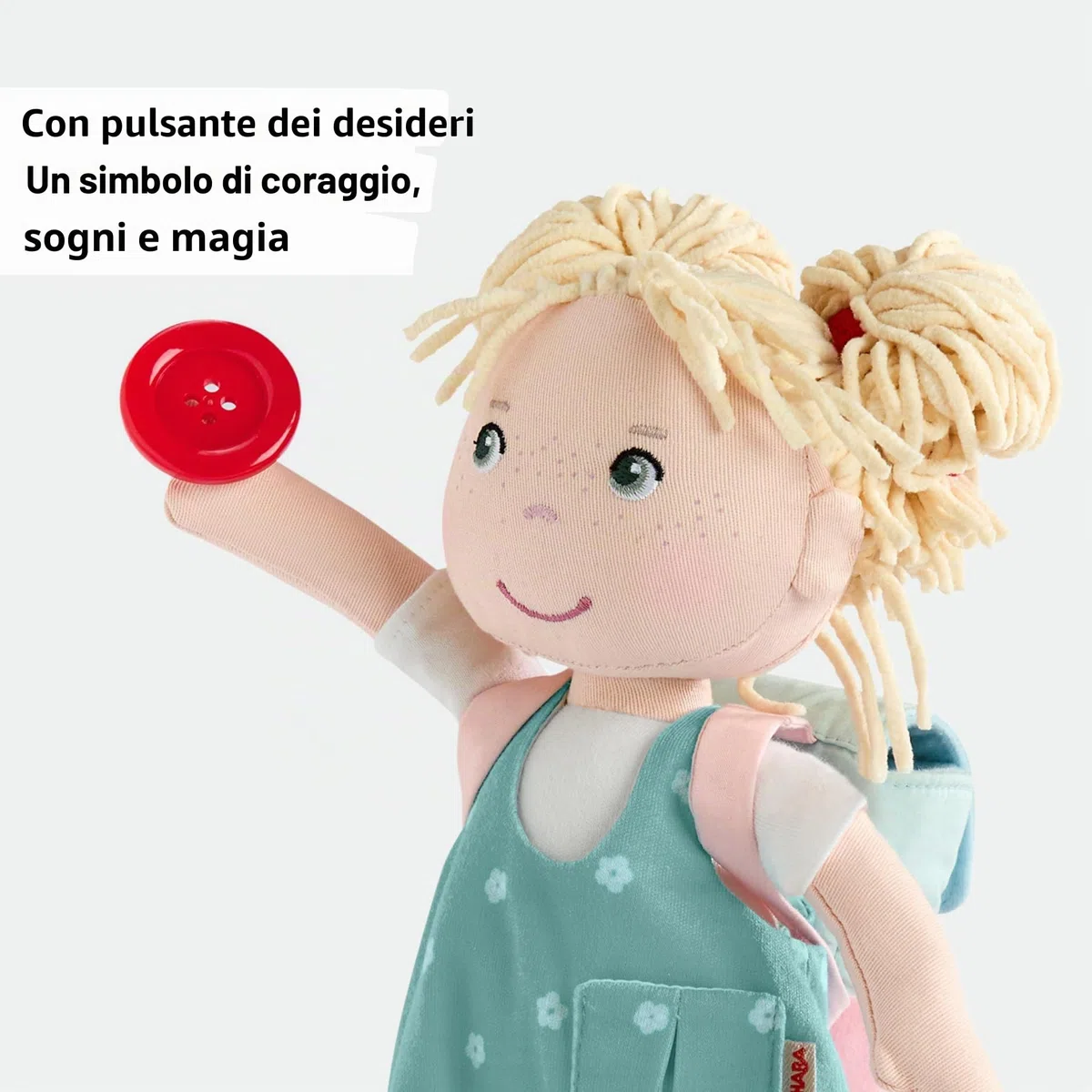 HABA Bambola Tilli – Bambola di stoffa da 30 cm per giocare e coccolare – 2013203001