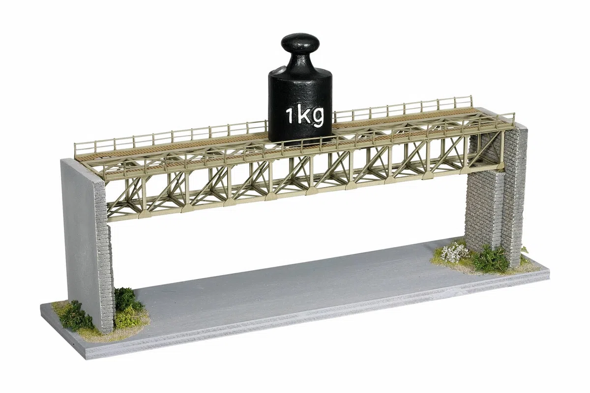 Ponte in Acciaio con pilastri 10,2 cm N