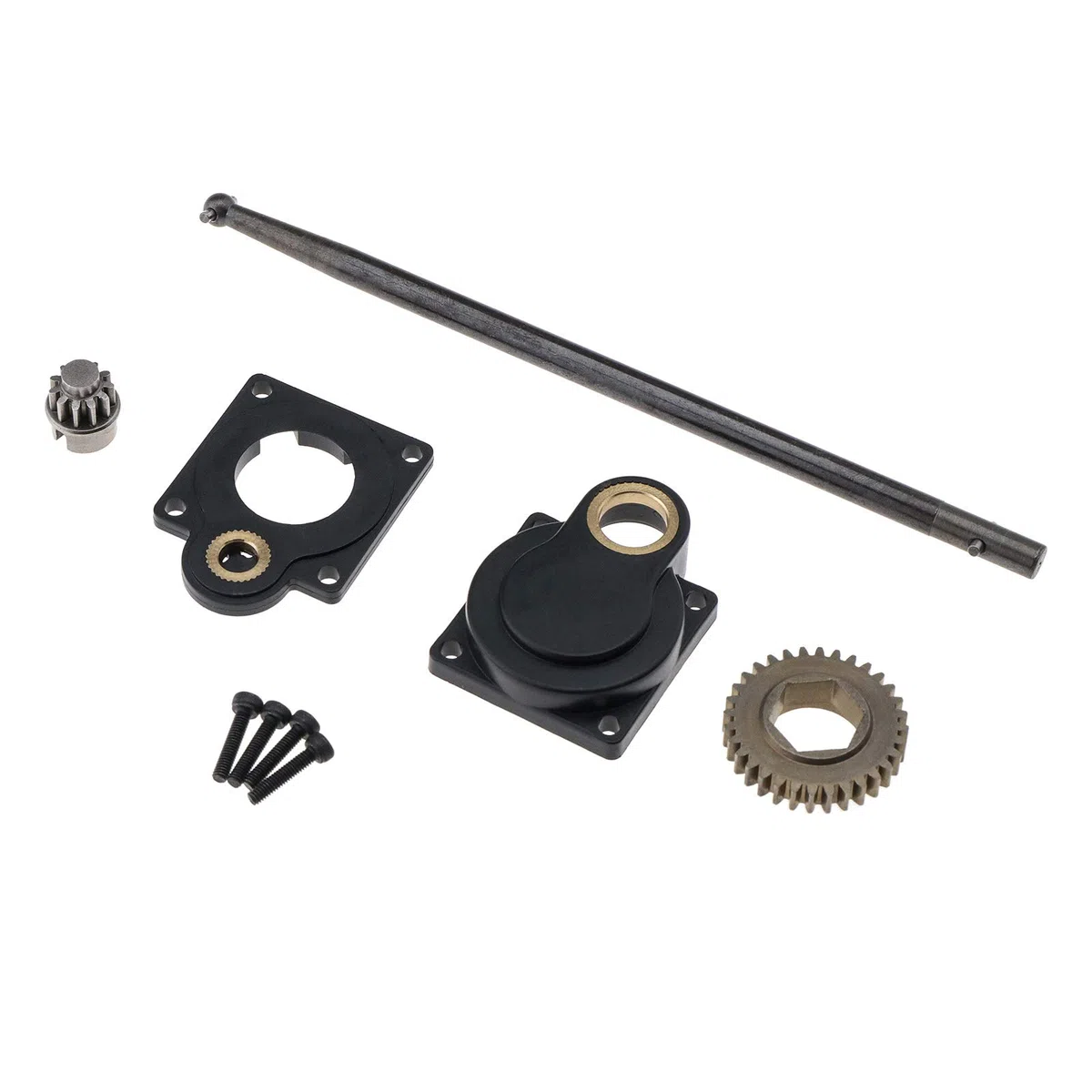 OTOTEC Electric Roto Starter Back Cover Backplate 11011 12mm Start Rod Con Viti Compatibile Con HSP 1/10 16/18/21 Nitro Motore RC Modello Auto Parte