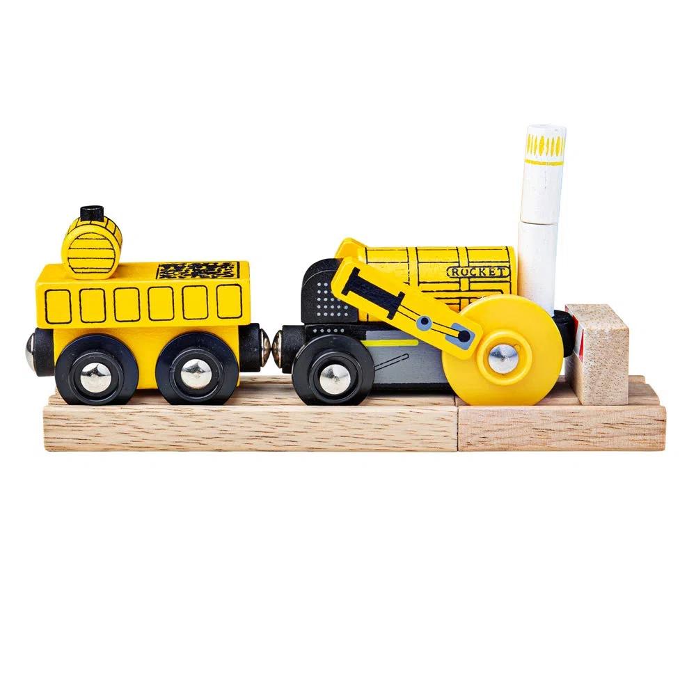 Bigjigs Rail Collezione Storica Locomotrice Rocket