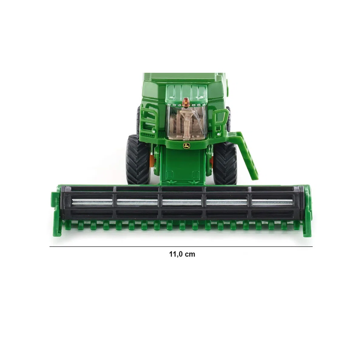 siku 1876, Mietitrebbiatrice John Deere T670i, 1:87, Metallo e Plastica, Verde, Barra falciante mobile e rimovibile