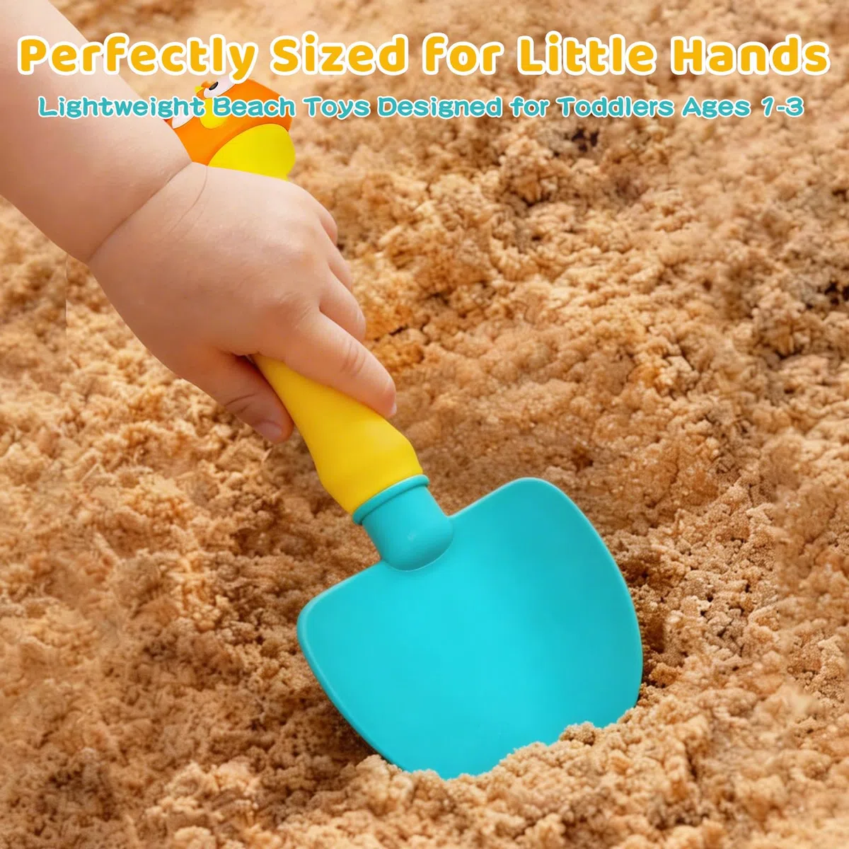 Giochi da Spiaggia per Bambini, 20Pezzi Accessori per Sabbiera con Secchiello e Paletta, Annaffiatoio, Formine Spiaggia e Borsa Rete, Giochi di Sabbia Estivi da Viaggio per Bambini Bambine