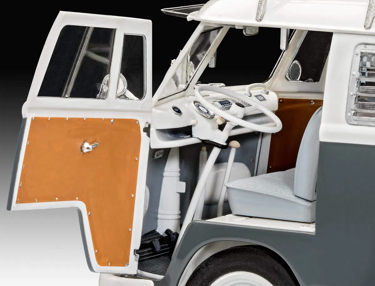 Revell 07674 VW T1 Camper 1:24 Kit modellino in plastica non costruito/non verniciato