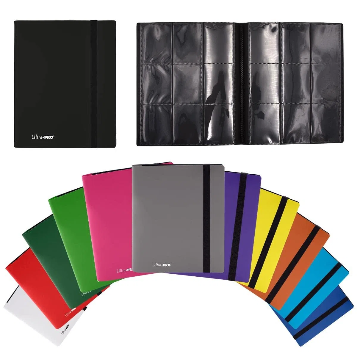 Ultra Pro E-15219 Eclipse - Raccoglitore a 9 tasche, colore: Nero