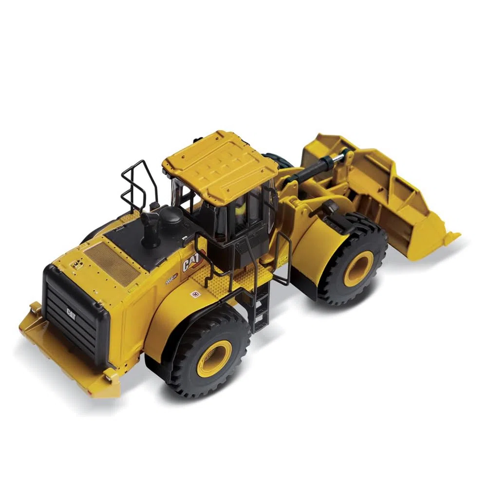 DM DIECAST MASTERS- Diecast Masters 85682-Pala gommata Caterpillar, Next Gen Cat 966GC, Scala 1:50, Circa 6,6 x 7,3 x 18,2 cm, da 14 Anni, Colore Yellow, 85682
