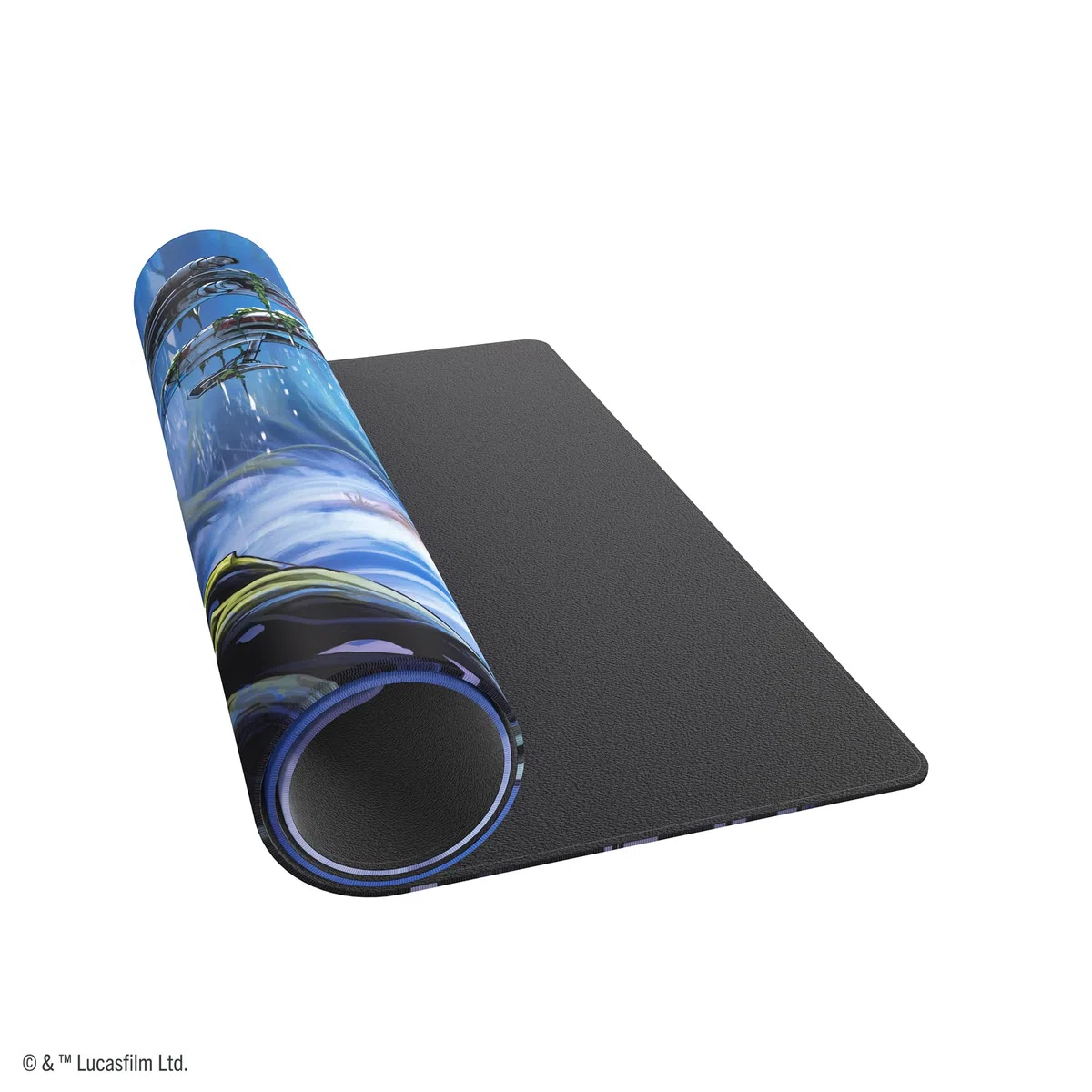 Gamegenic, Star Wars: Unlimited Game Mat - Dagobah, dimensioni: 61 x 35 cm, spessore: 2 mm