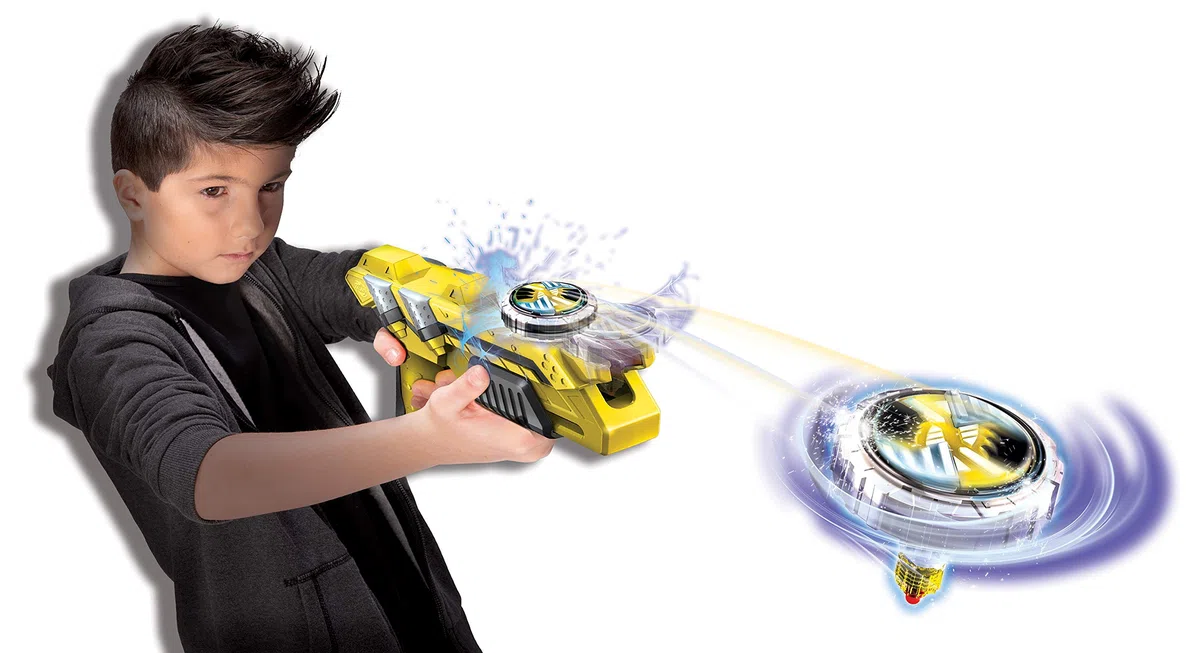 SPINNER MAD Launcher con 1 coperchio incluso, disponibile in 4 colori, giocattolo compatibile con l'intera gamma, a partire da 5 anni, NC