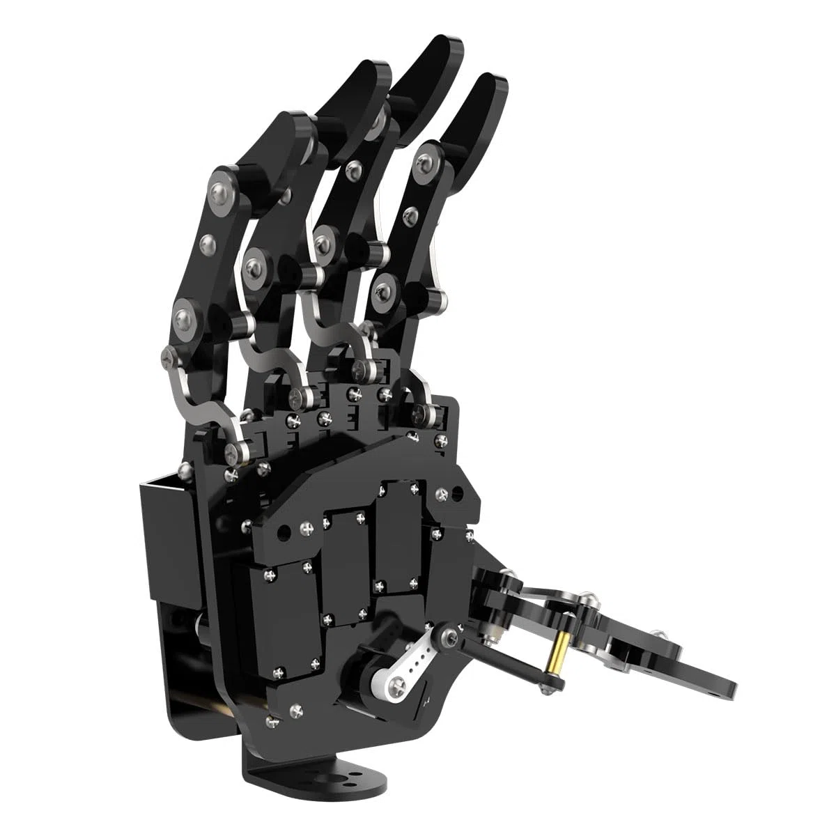 LewanSoul Mano Robotica Braccio Meccanico Fai da Te, Movimento Univoco del Braccio Robotico, Destra