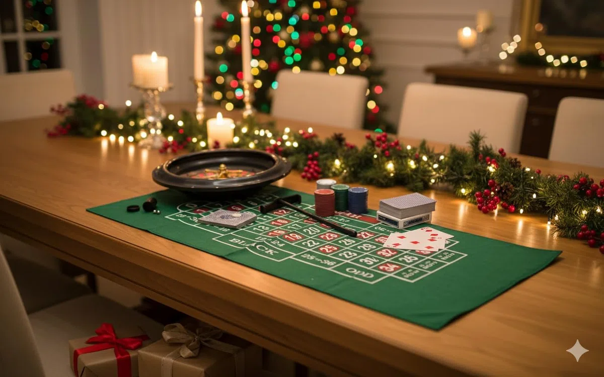 Gioco Roulette da Tavolo grande 40cm Tappeto casino 80x30 con Carte 60 Fiches Gioco per Adulti Set Completo per Giocare a Casa o in Festa