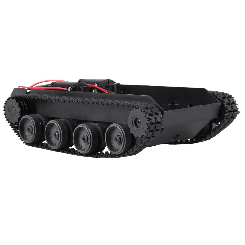 Kit faite del Telaio del carro Armato del carro Armato del carro Armato del carro Armato del carro Armato della Piattaforma Leggera del carro Armato di plastica Ammortizzata con 130 Motore 3V 7V