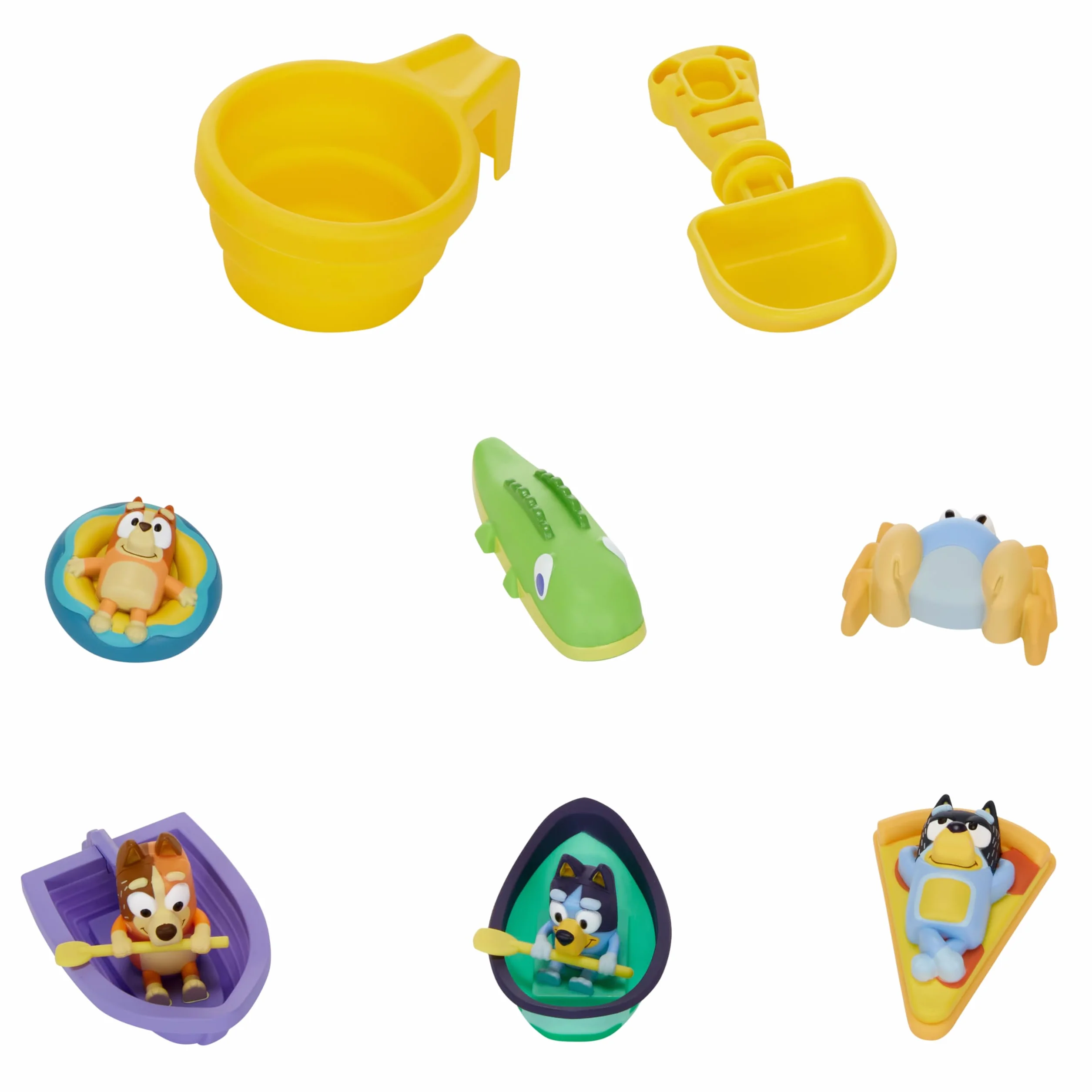 Little tikes Bluey Beach Water Table - Fornita con 6 Accessori, Gioco Attivo per Bambini e Bambine - età 1-6 Anni