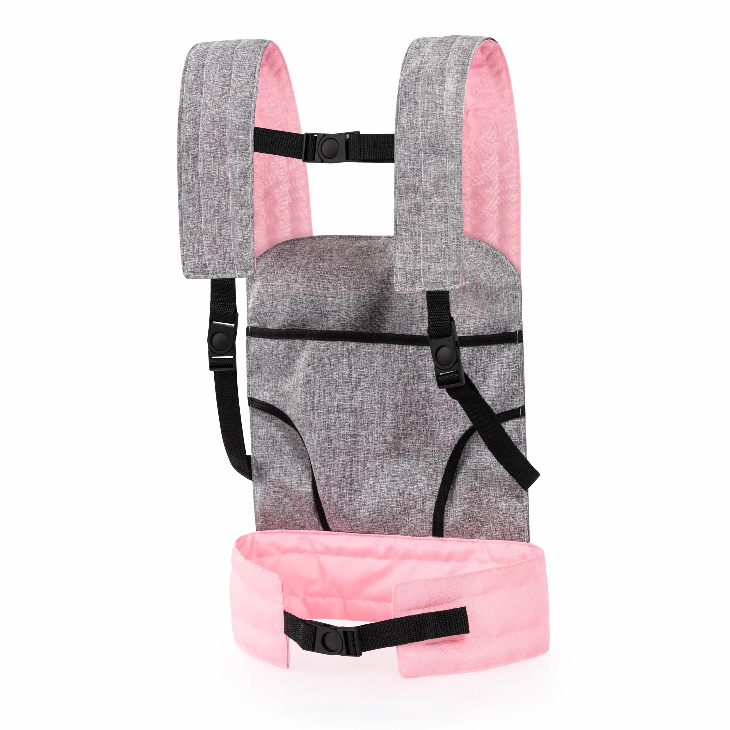 Bayer Design 62233AA Marsupio EasyCarry, Porta Bambola, Portatile Davanti e Dietro, Cinture Imbottite, Seduta Cucita, Accessori per Bambole
