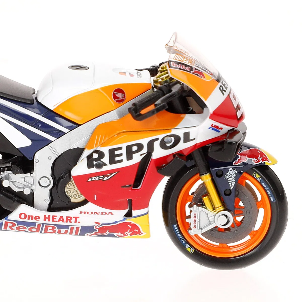 10-36372 Maisto - MotoGP Racing - Repsol Honda Team 2021#93Marc Marquez - scala 1:18 - modellino in metallo
