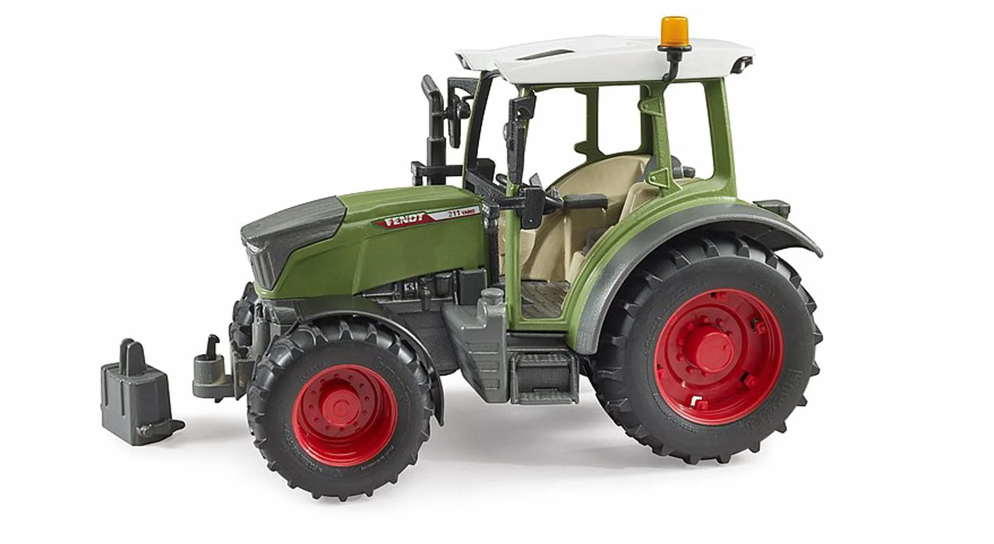 bruder 02180 - Trattore Fendt Vario 211, Veicoli Agricoltura, Bulldog, Trattore, Giocattoli dai 3 anni in su