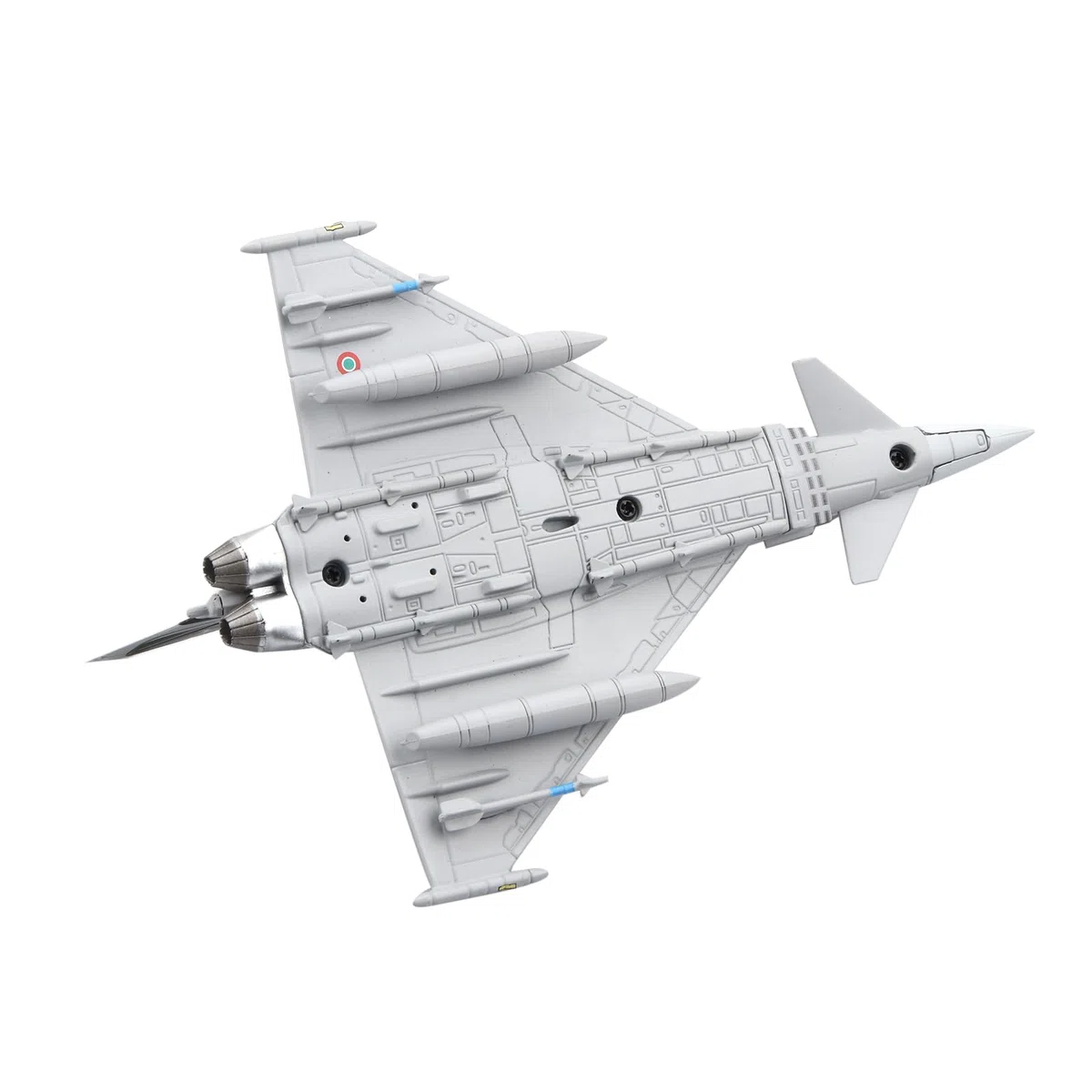 Lega Eurofighter Typhoon EF-2000 Fighter Aircraft Model 1:100 Toy Simulation Science Exhibition Model