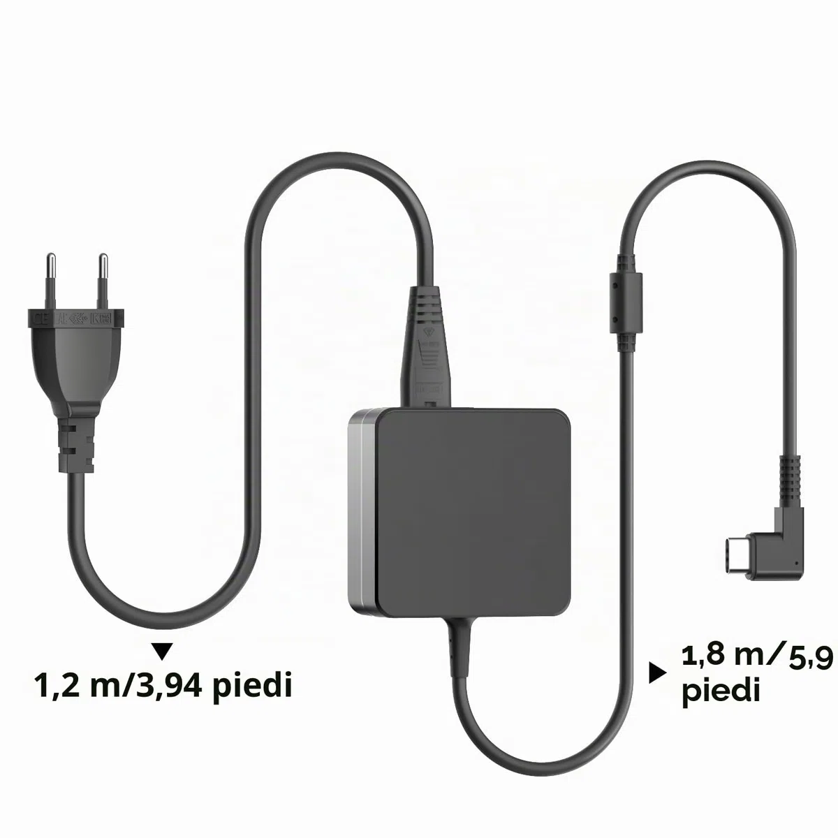 TAIFU 65W USB C Caricabatterie per Drone DJI Neo, Mini 4K, Mavic 3 Classic, Pro, Cine, Air 3, Avata, Mini 2 SE, Goggles 2 Alimentatore