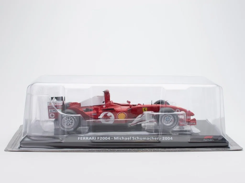 OPO 10 - Vettura di Formula 1 1/24 Compatibile con Ferrari F2004 - Michael Schumacher - 2004 - OR033