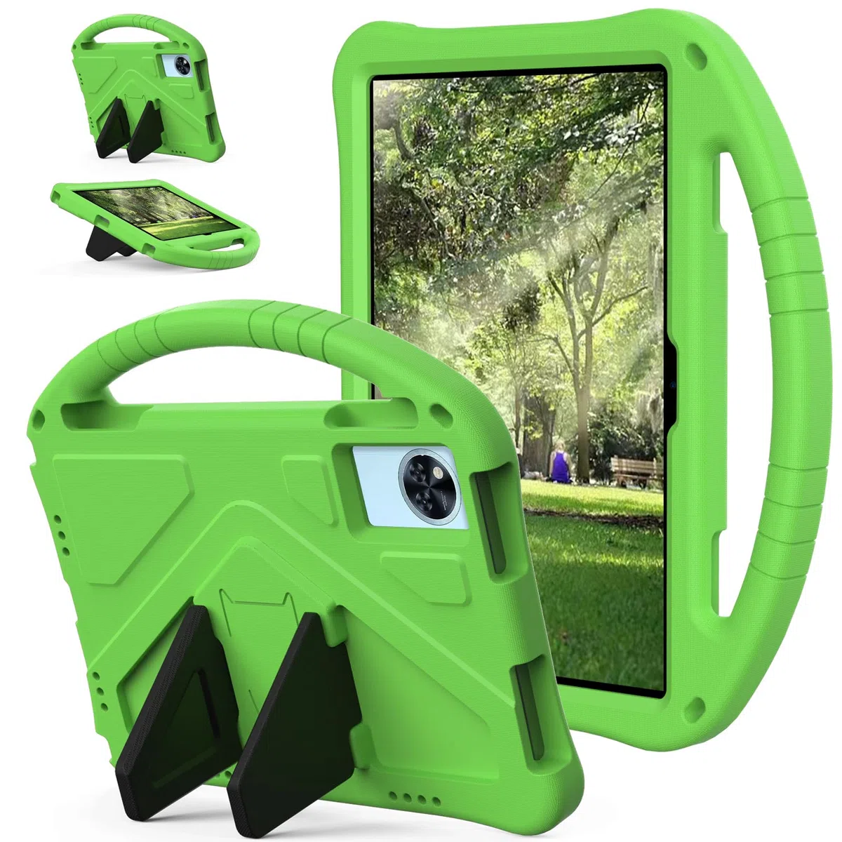 Custodia per tablet per bambini Doogee U11 Pro 11 pollici 2025 - Custodia protettiva resistente e leggera in EVA antiurto per U11 2025 (verde)