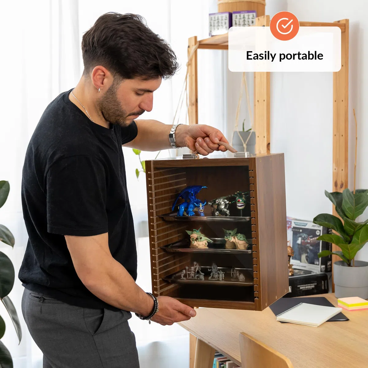 Valigetta Da Esposizione Per Oggetti Da Collezione | Conservate Le Vostre Figurine Da Collezione | Valigetta Per Miniature | Valigetta Da Trasporto Per Miniature | Miniature Storage Case V2