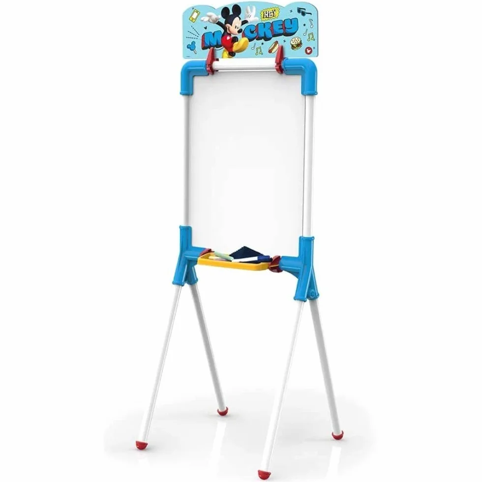 Chicos - Lavagna per bambini Junior Mickey | Lavagna con cavalletto per bambini Disney | 2 3 anni (53053)