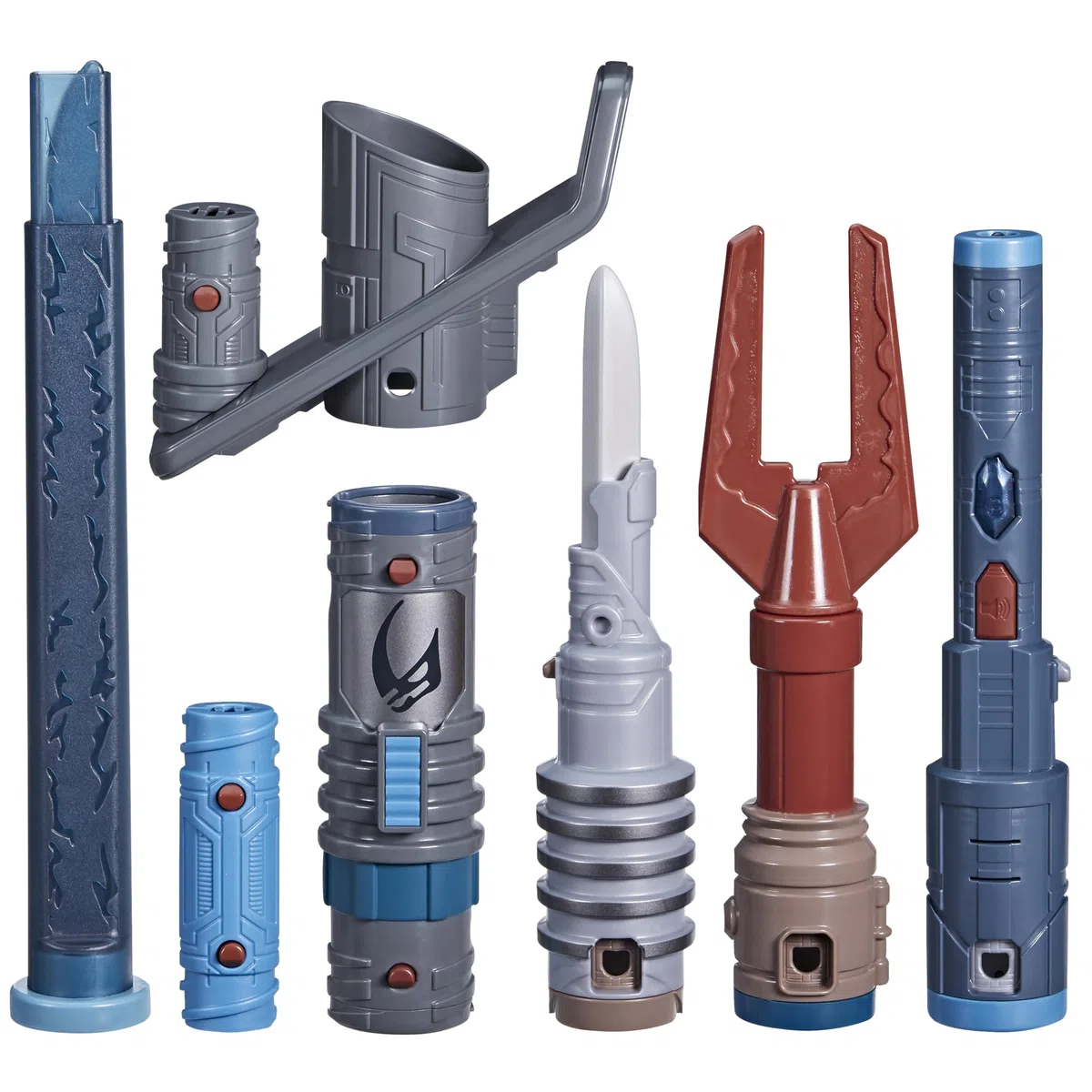 Hasbro Star Wars Lightsaber Forge, Master Set definitivo del Mandaloriano, Spada Laser Elettronica con Licenza Ufficiale, Giocattoli per Bambini e Bambine dai 4 Anni in su