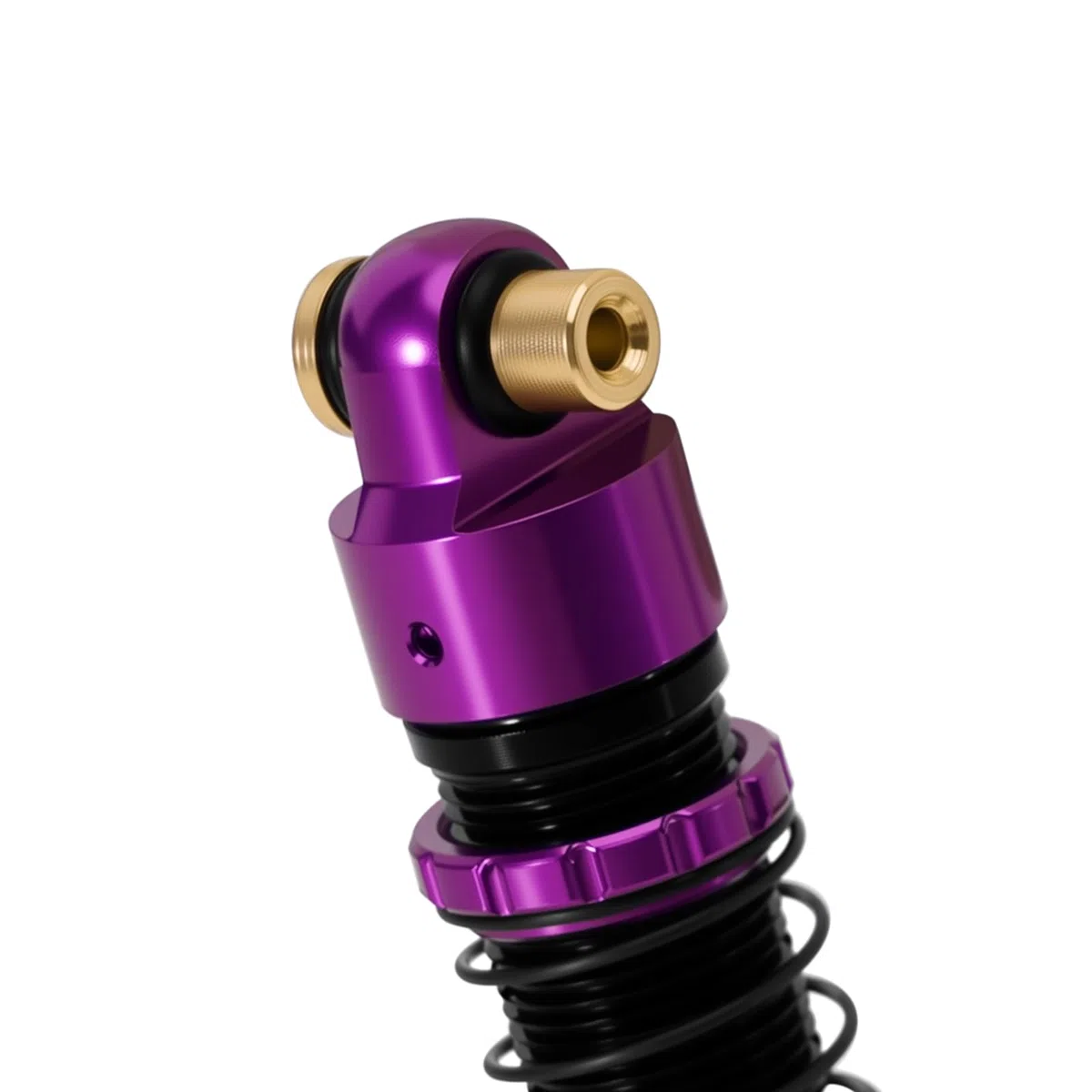INJORA Ammortizzatori a Olio Big Bore 40mm per Upgrade 1/24 SCX24 FCX24M (Viola)