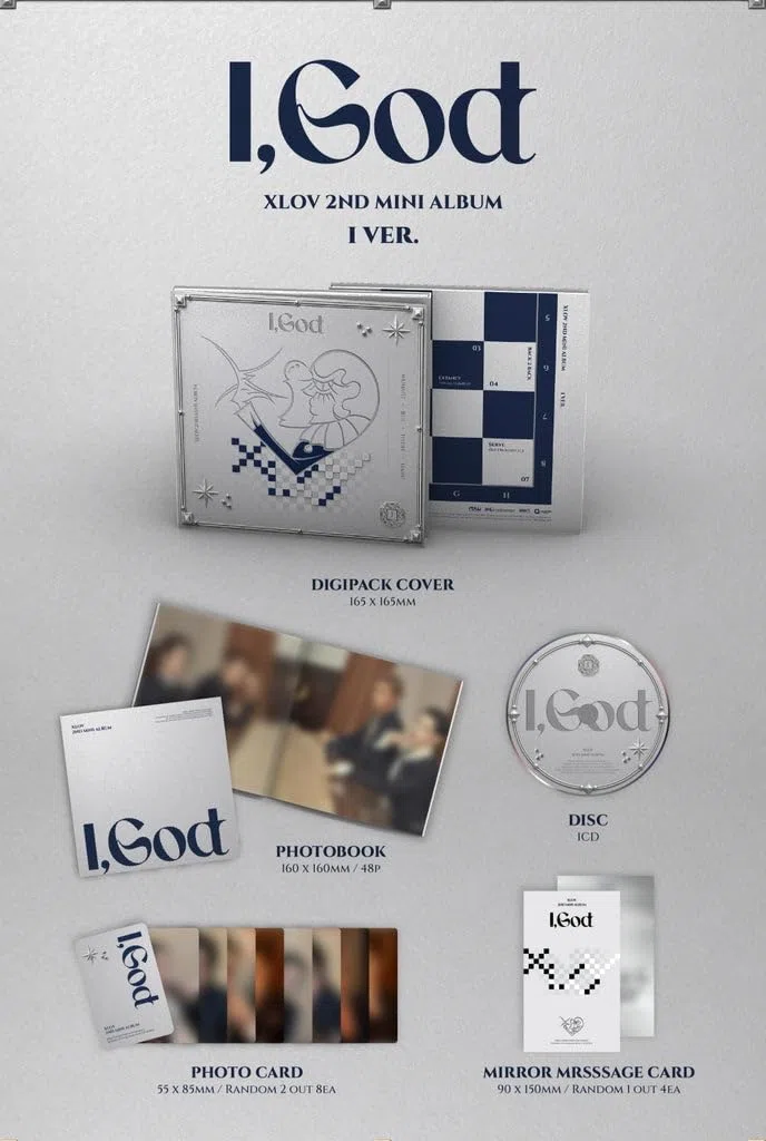 XLOV - 2nd Mini Album I,God (O ver.)