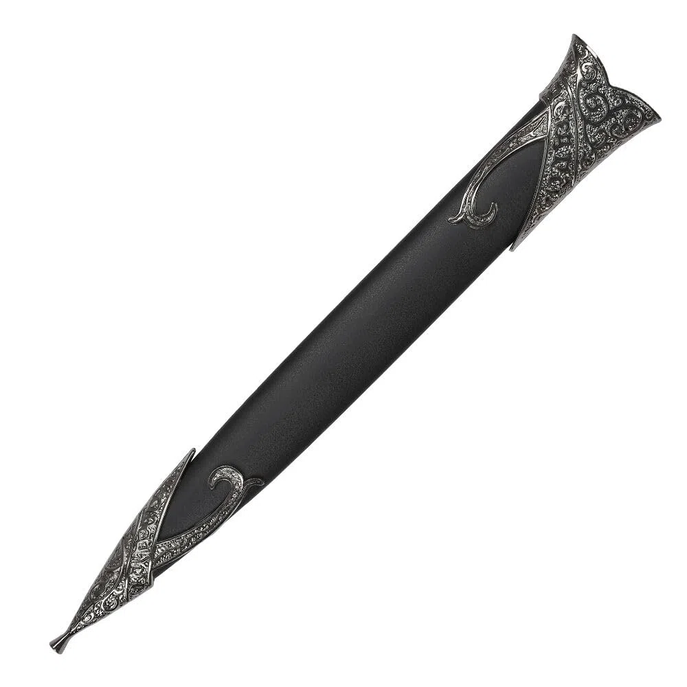 57 SPECIAL REPLICAS Spada replica 62 cm in legno di bambù – Decorazione fatta a mano per gli appassionati di LOTR – Esclusivo pezzo da collezione con fodero – Bilbo Baggins Sting JT10712BK