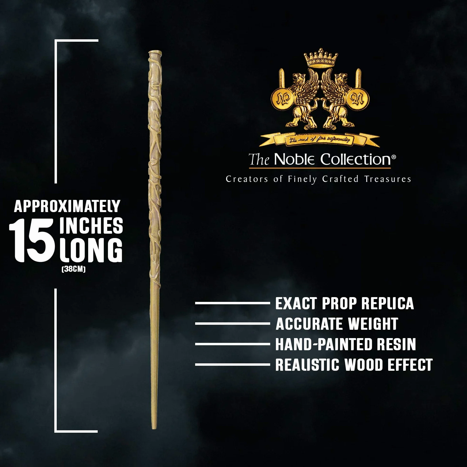 The Noble Collection Harry Potter: Hermione Granger Wand in Ollivanders Box by