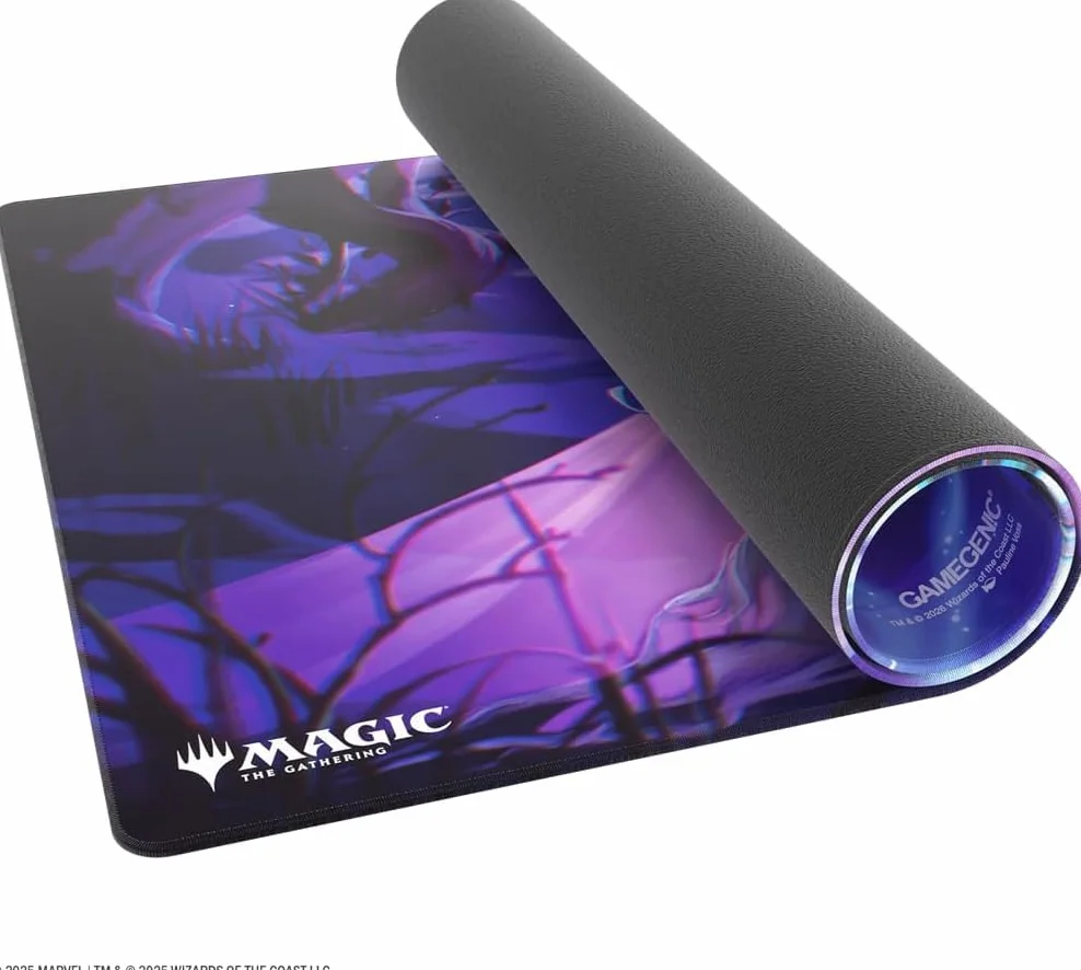 Gamegenic MTG Lorwyn Eclipsed Playmat Twilight Diviner, accessorio da gioco, tappetino stampato a colori, multilingue