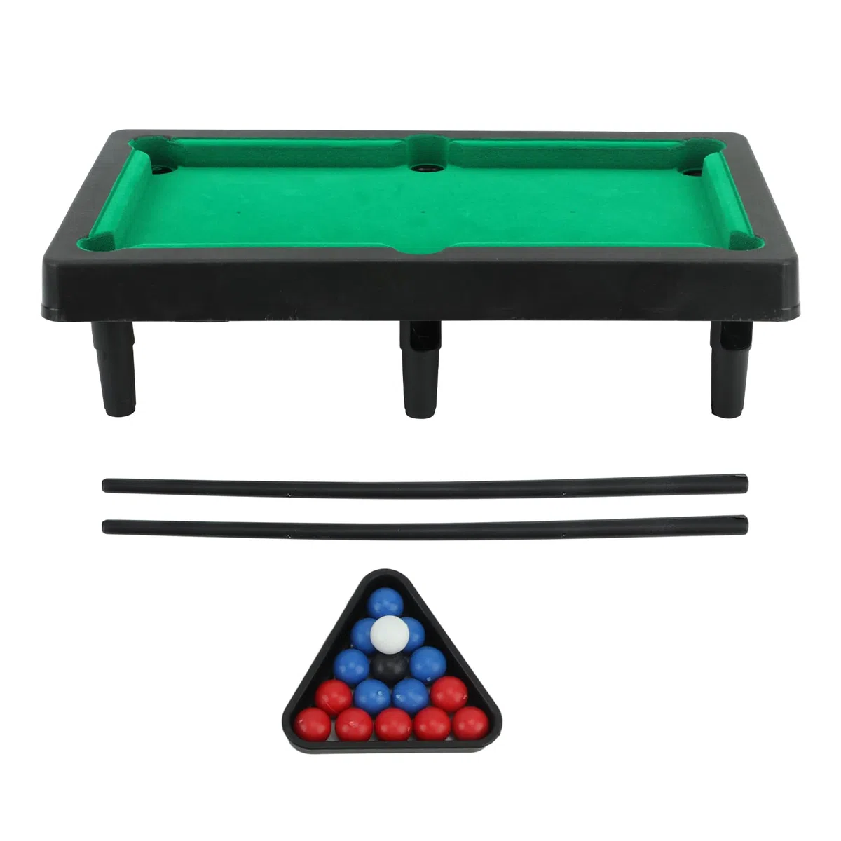 Tavolo da Biliardo in Miniatura, Simulazione Compatta Divertimento Robusto Gioco di Biliardo in Miniatura Decorativo Interattivo per Ufficio