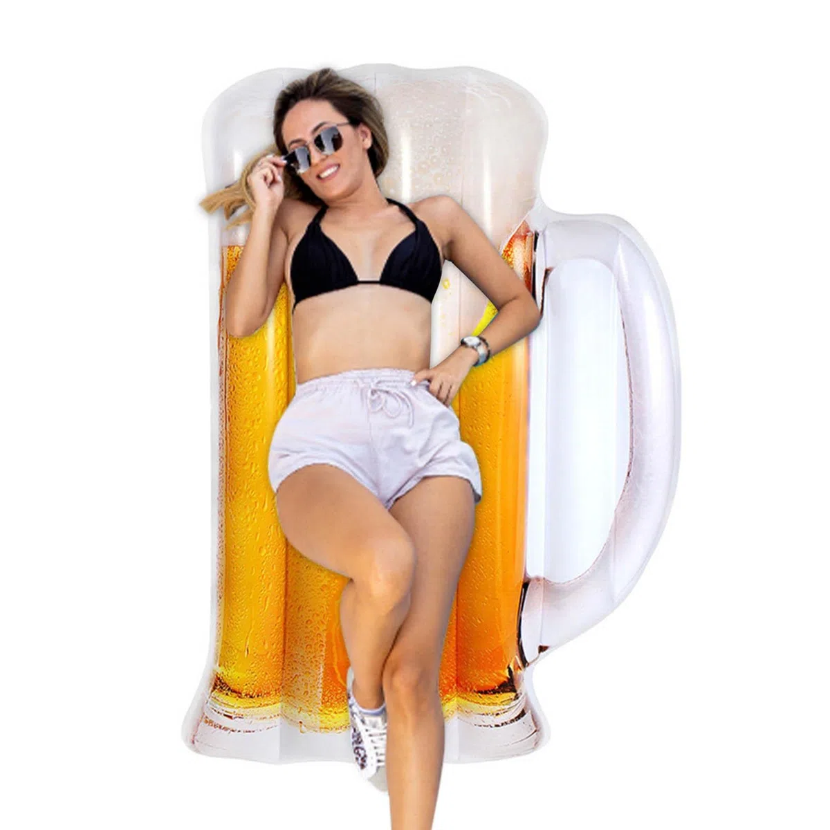 Birra Gonfiabile Boccale Piscina per Adulti, Piscina Portatile Mat Forniture per Feste E Bomboniere, Regali, Floaties, Lettino