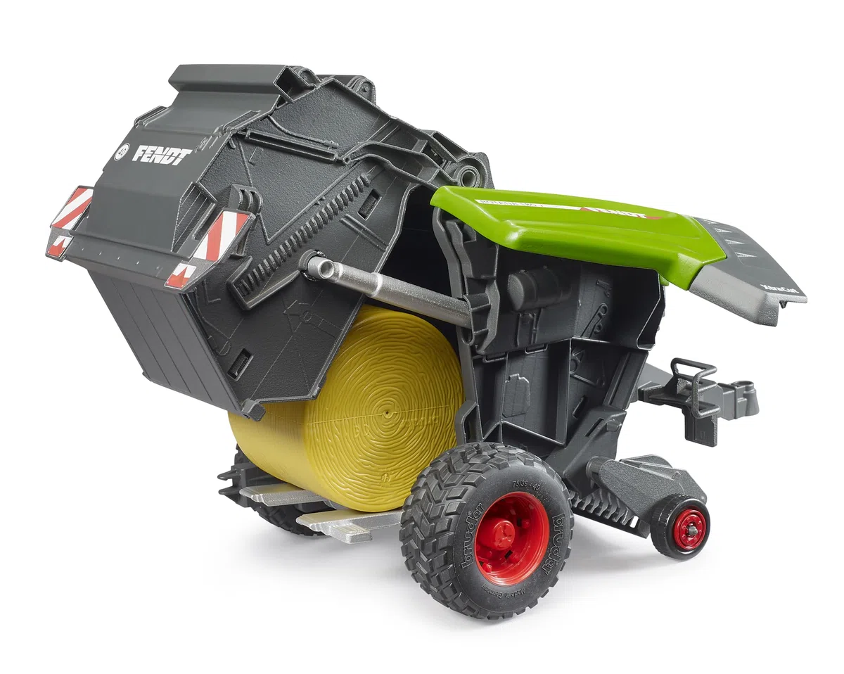 bruder 02038 - Fendt pressa per balle rotonde Rotana 180 V - pressa per balle, mietitrebbia, fattoria, trattore, balle di paglia