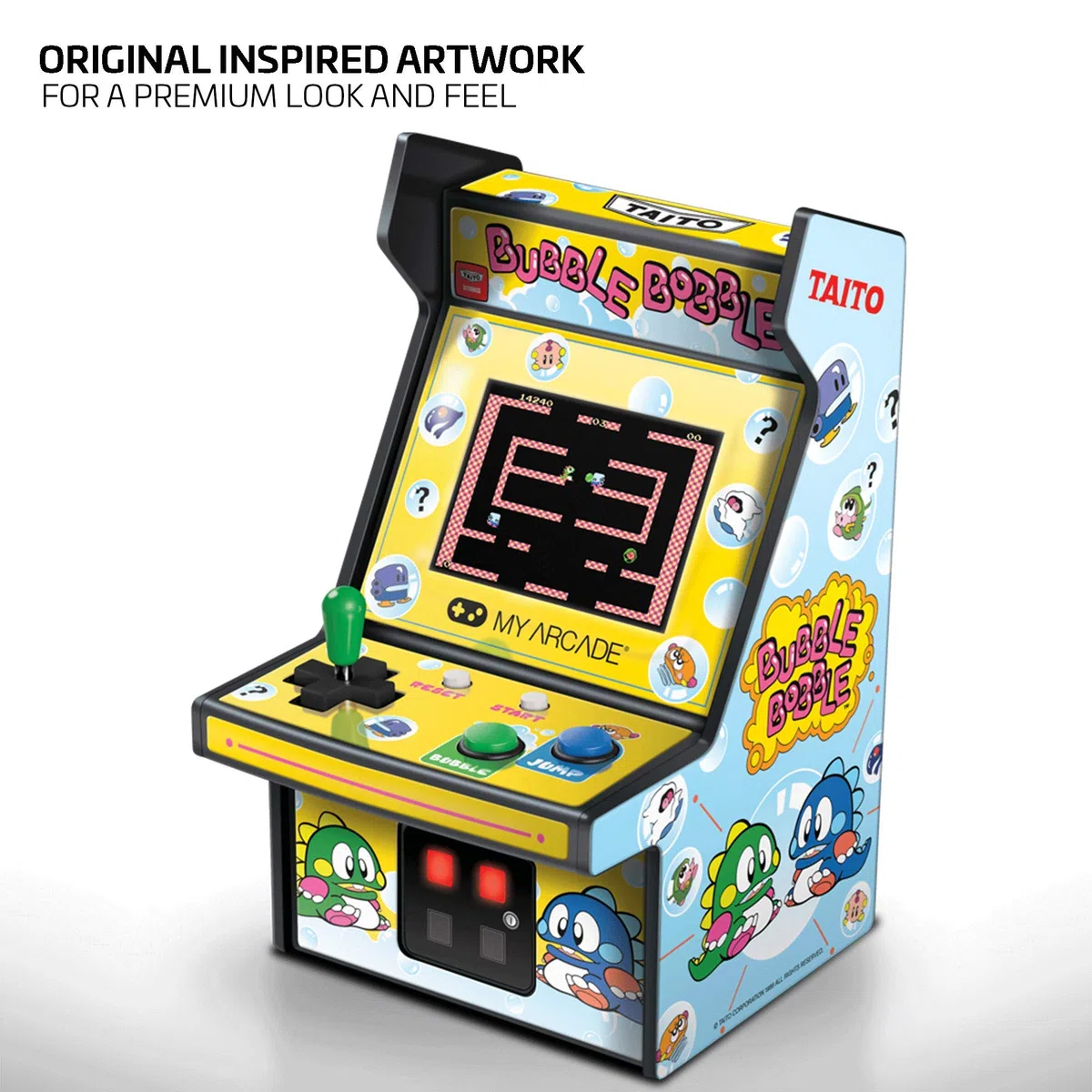 MICRO PLAYER 2,75" BUBBLE BOBBLE COLLECTIBLE RETRO