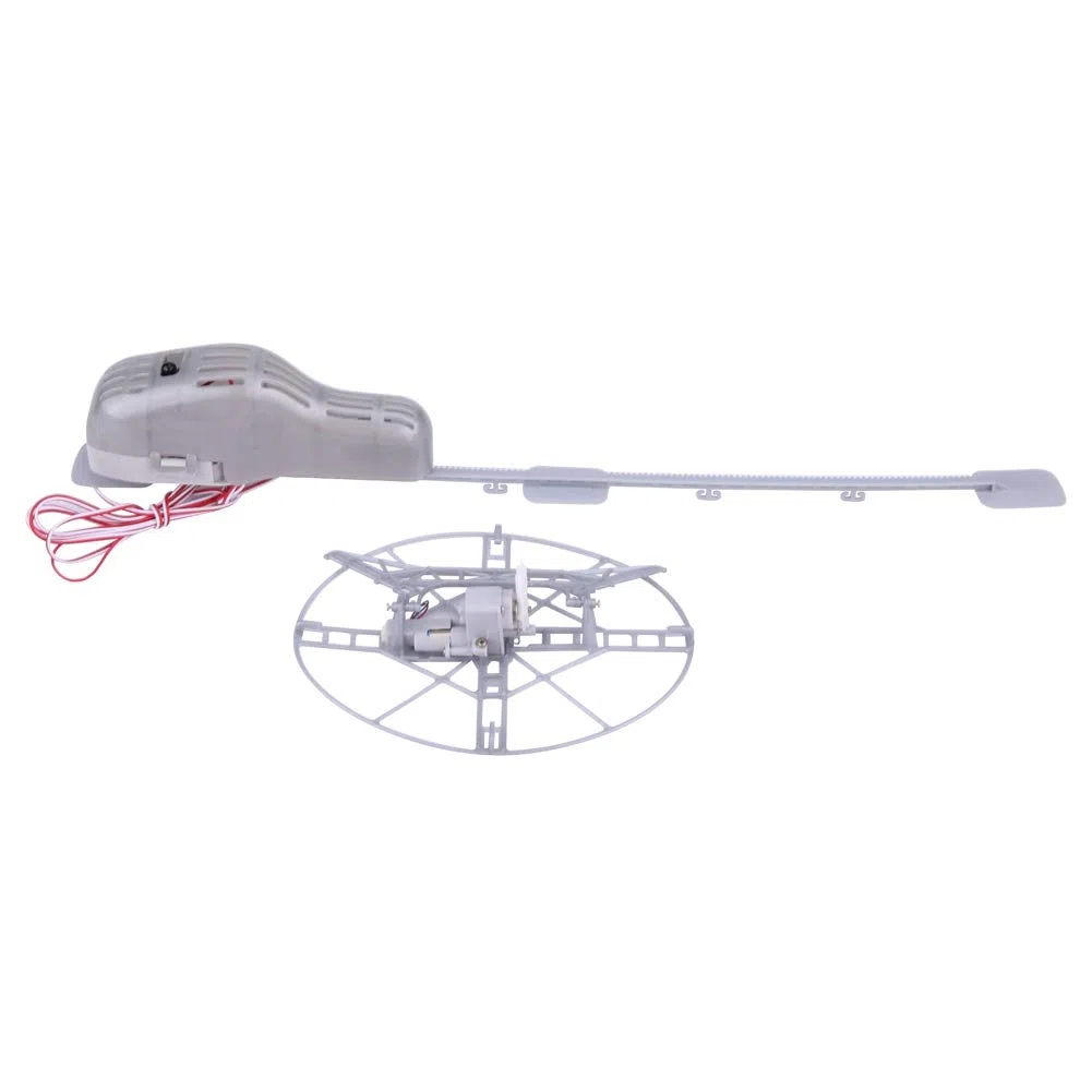 Brrnoo Squalo Volante Telecomandato, di Pesce Pagliaccio Squalo Giocattolo Gonfiabile Palloncino RC Gonfiato, Giocattolo Squalo Volante (Squalo Blu)