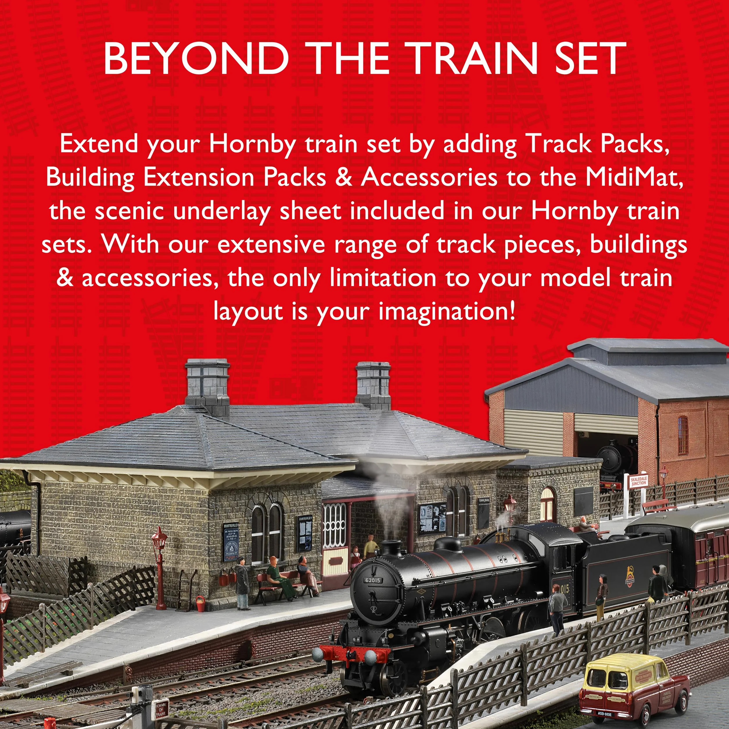 Hornby R8222 - Set di binari per modellismo ferroviario, pacco B, scala H0