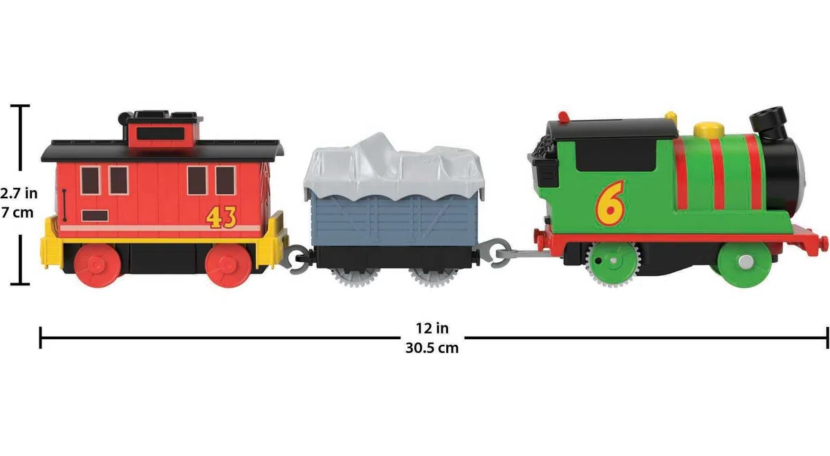 Thomas & Friends- HHN44 Treni prescolari & Treno Set, Multicolore